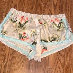Women’s silky pajama shorts